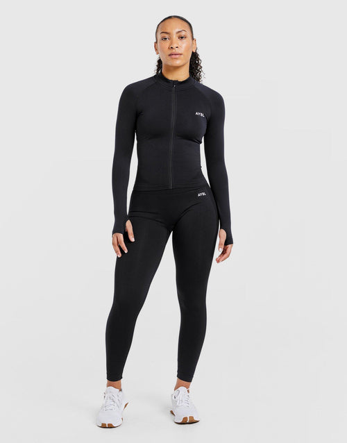 Empower Seamless Full Zip Top
