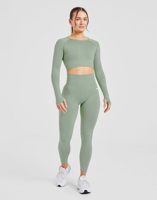 Empower Seamless Long Sleeve Crop Top