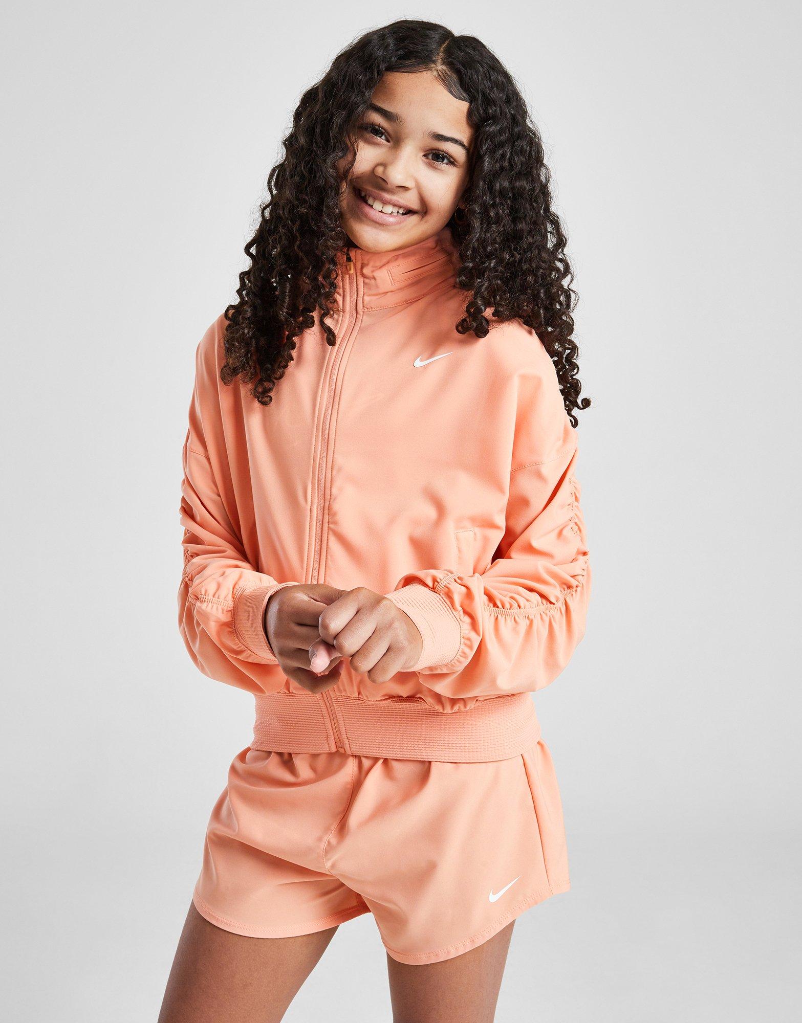 Girls' Fitness Dri-FIT Lightweight Jacket Junior