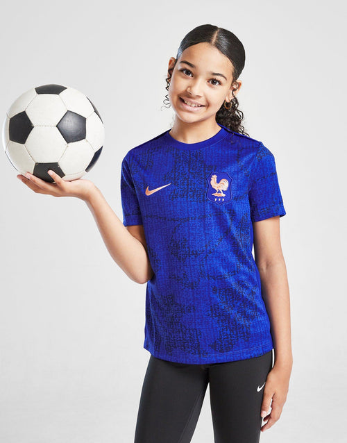 France WEC 2025 Pre Match Shirt Junior