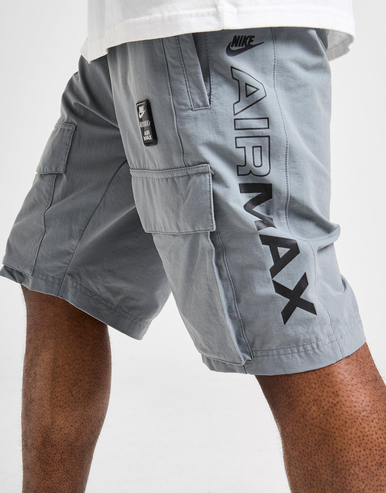 grey nike cargo shorts