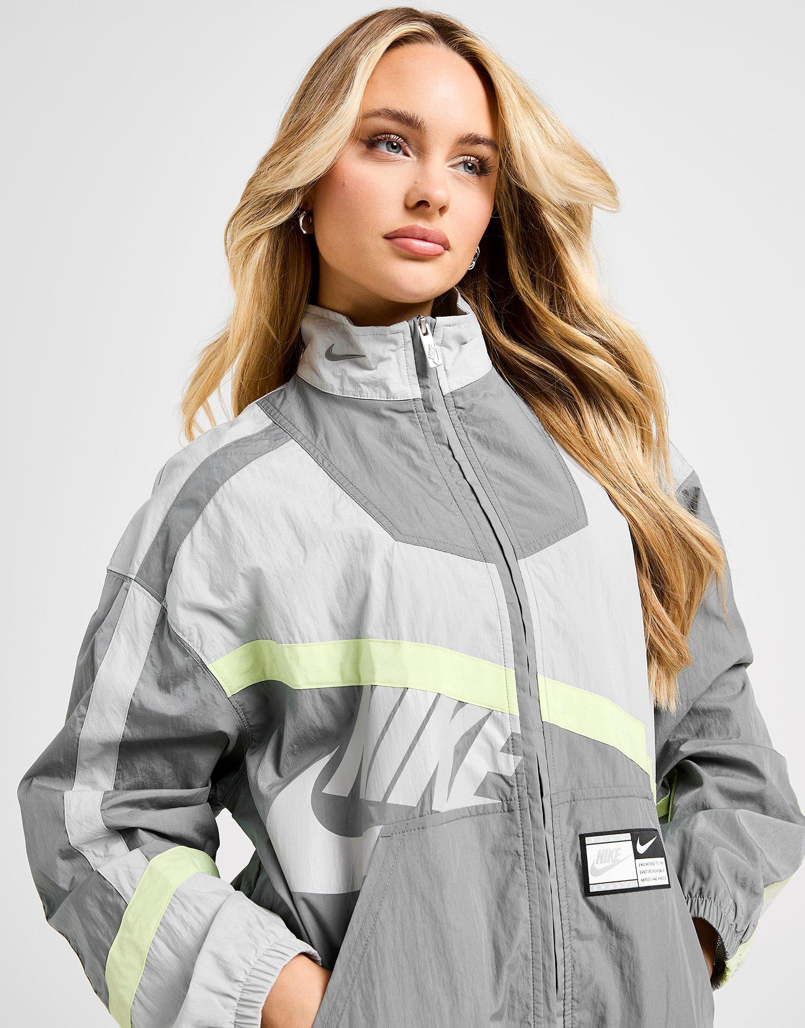 Grey Nike Street Woven Jacket - JD Sports Singapore