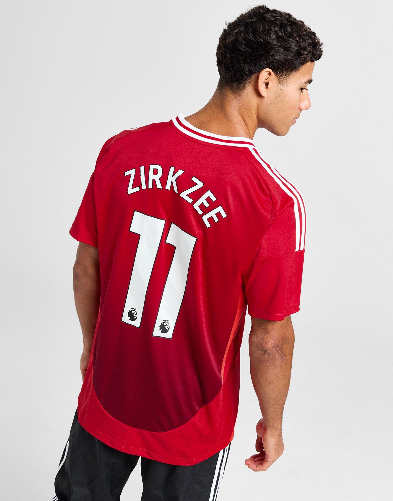 Red adidas Manchester United FC 2024/25 Home Jersey - JD Sports