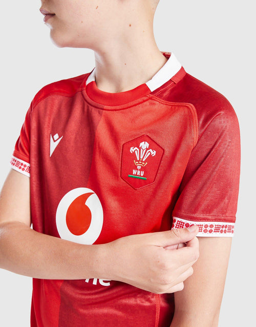 Welsh Rugby 2025/26 Home Shirt Junior