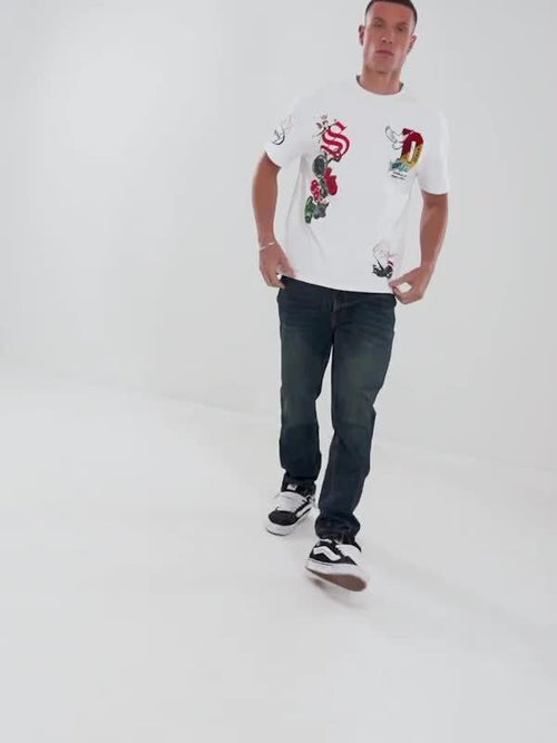 Washed Core Slim Jeans