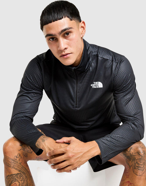 24/7 1/4 Zip Grid Top