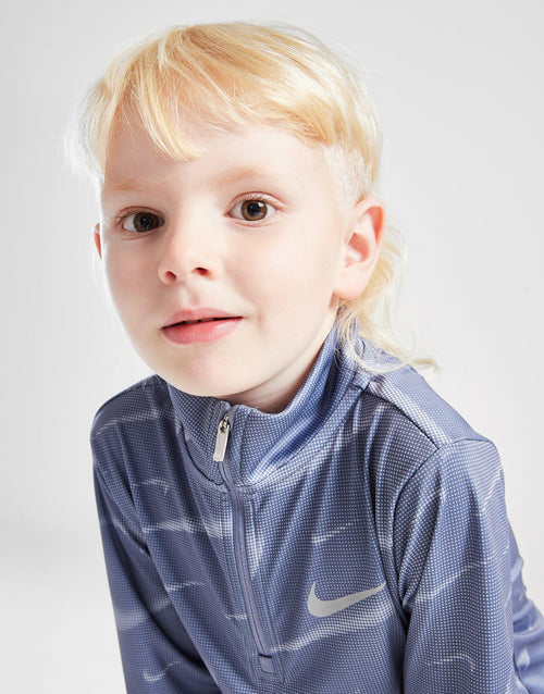 Pacer All Over Print 1/4 Zip Tracksuit Children's
