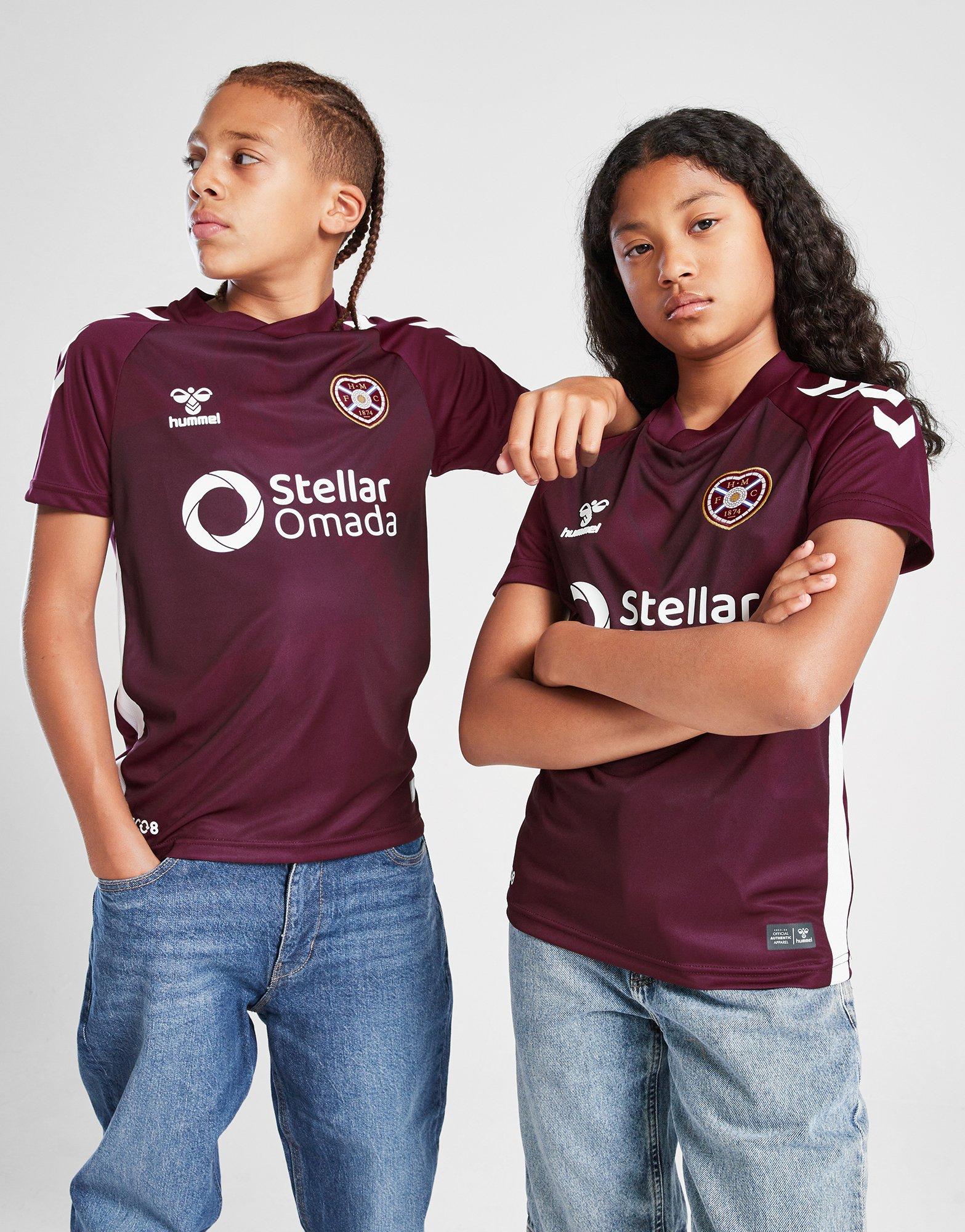 Hearts FC 2025/26 Home Shirt Junior's
