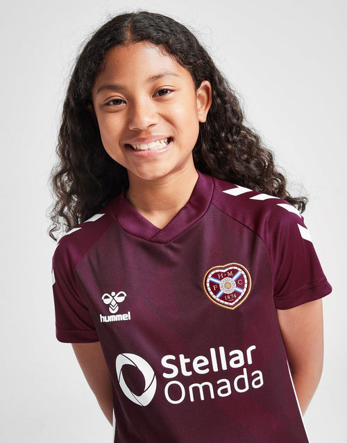 Hearts FC 2025/26 Home Shirt Junior's