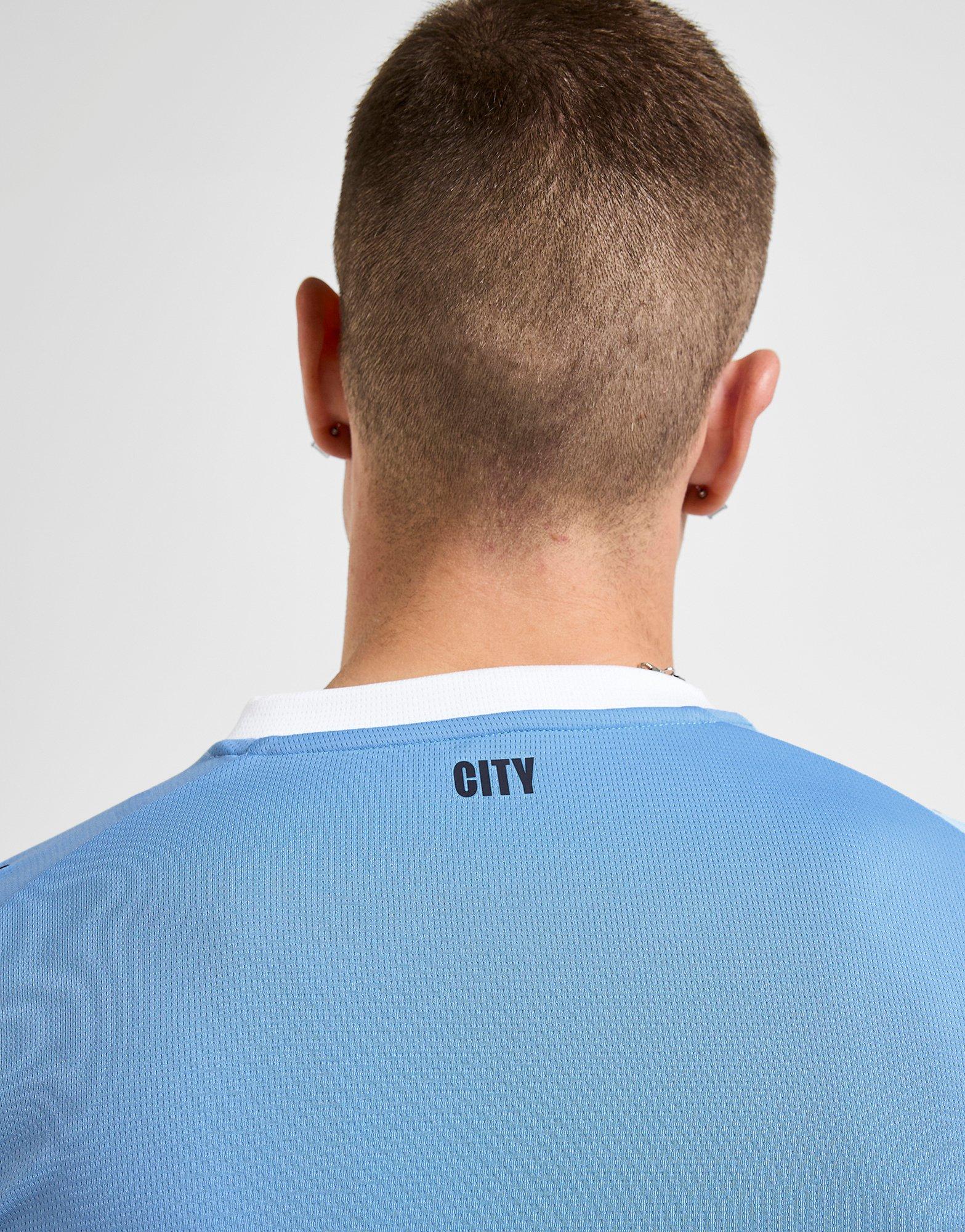 Blue Puma Manchester City FC 2025/26 Long Sleeve Home Shirt - JD