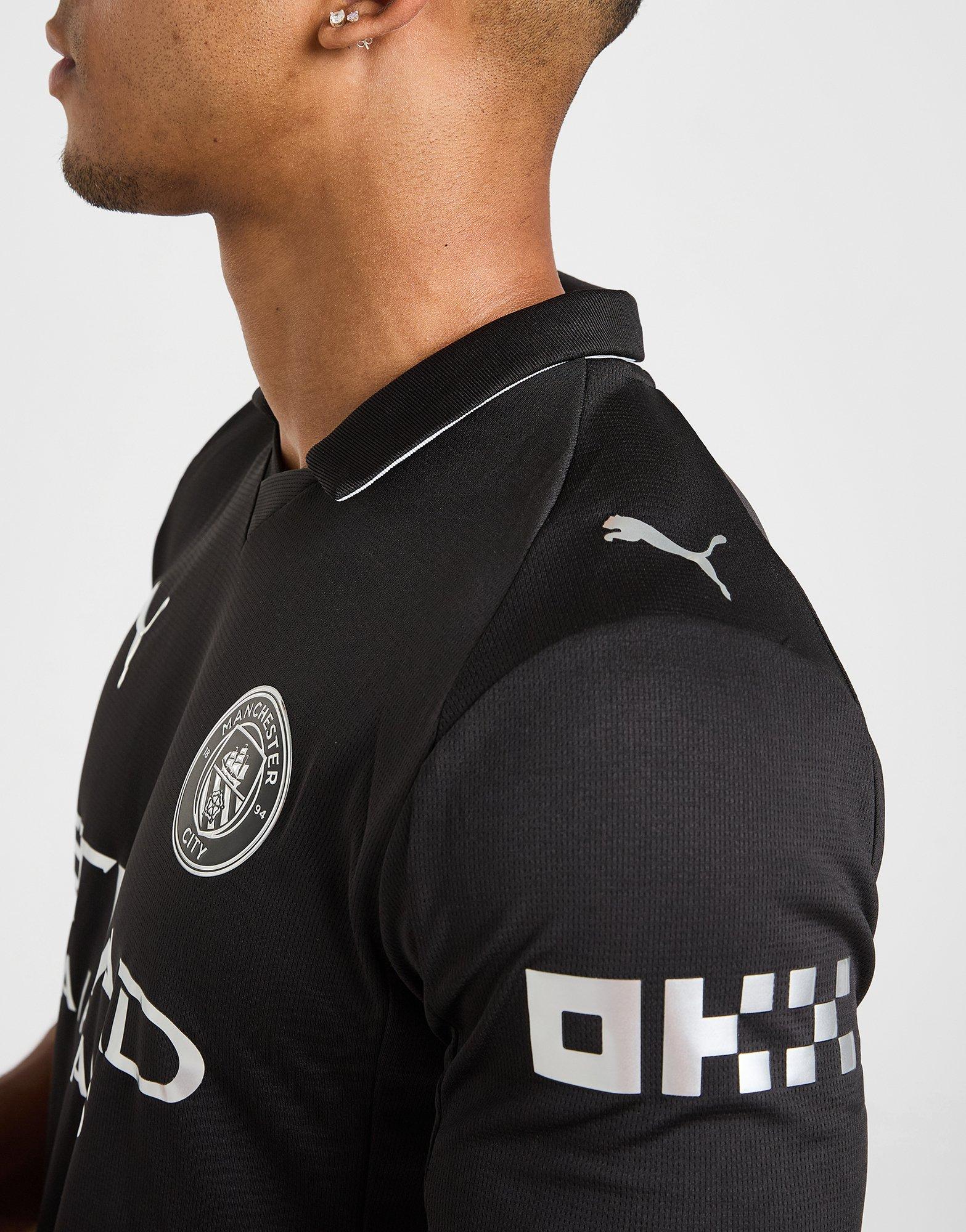 Black Puma Manchester City FC 2025/26 Away Shirt - JD Sports Singapore