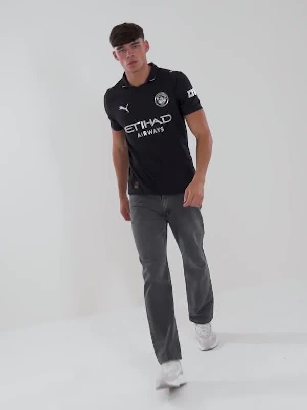 Black Puma Manchester City FC 2025/26 Away Shirt - JD Sports Singapore