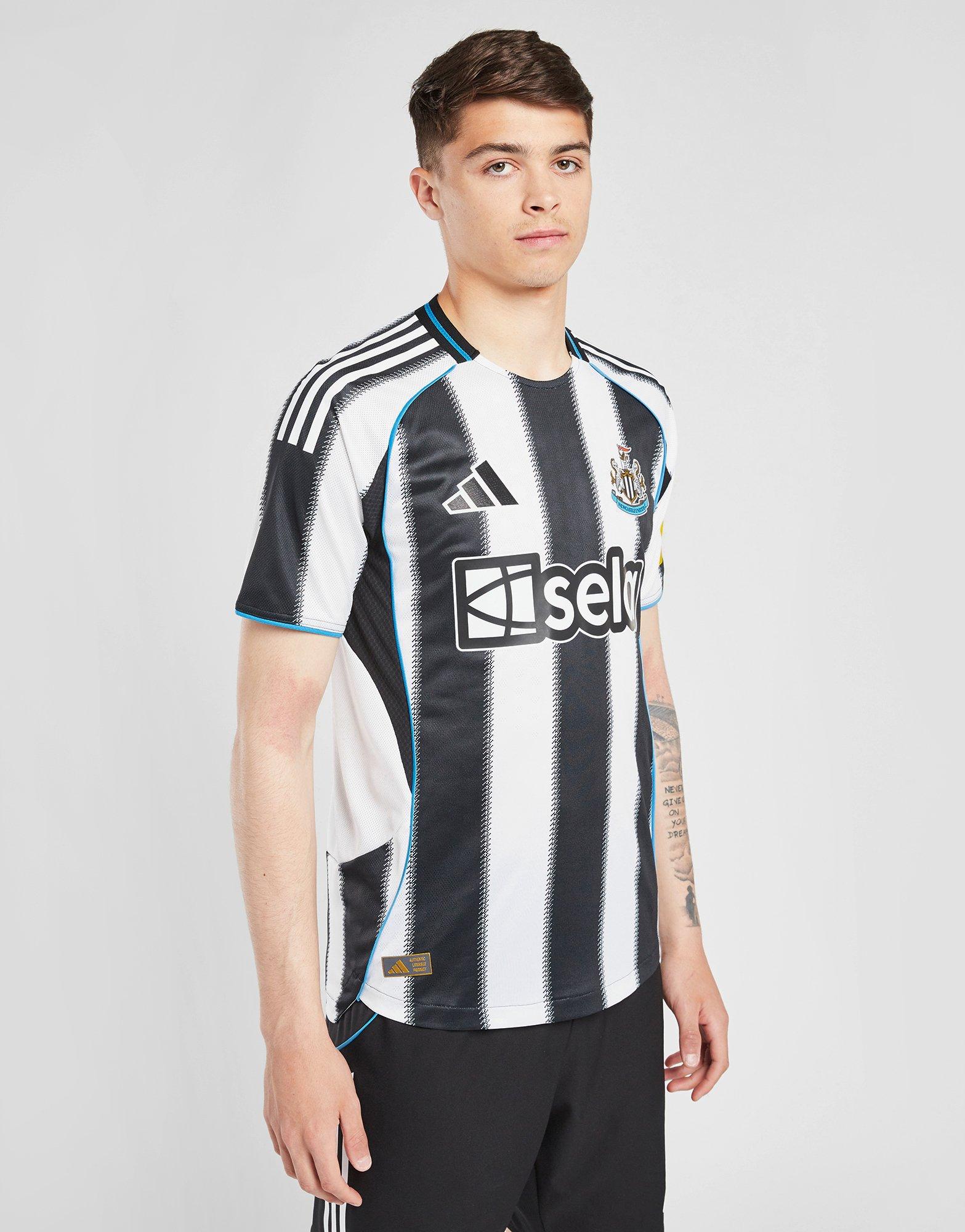 Black adidas Newcastle United FC 2025/26 Match Home Shirt - JD