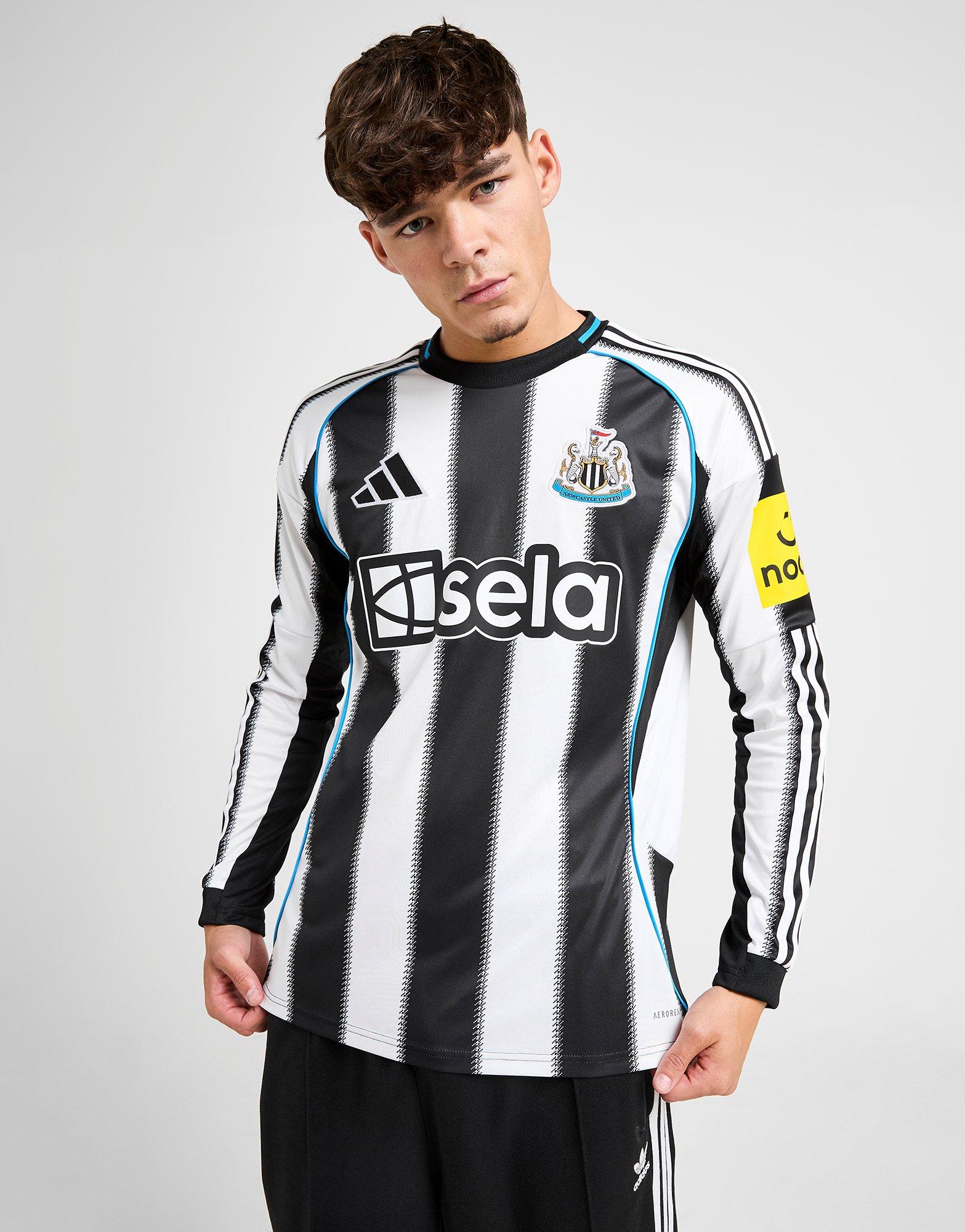 Newcastle United FC 2025/26 Long Sleeve Home Shirt
