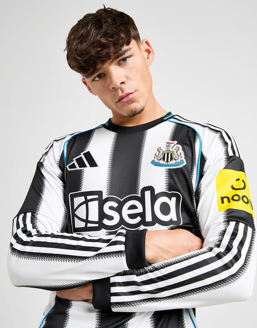Newcastle United FC 2025/26 Long Sleeve Home Shirt