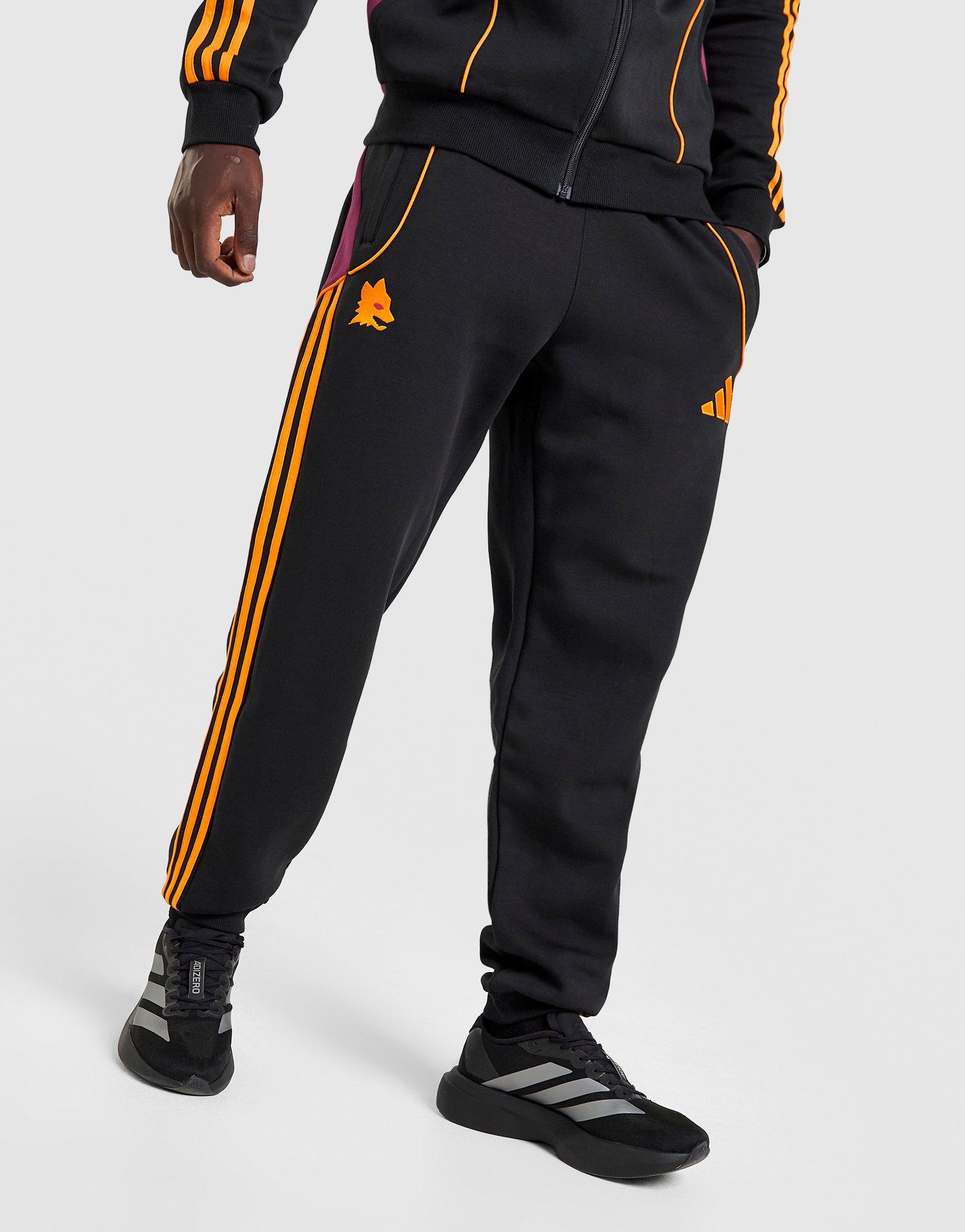 Black adidas AS Roma Urban Purist Track Pants - JD Sports Singapore