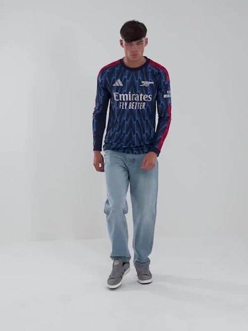 Arsenal FC 2025/26 Long Sleeve Away Shirt