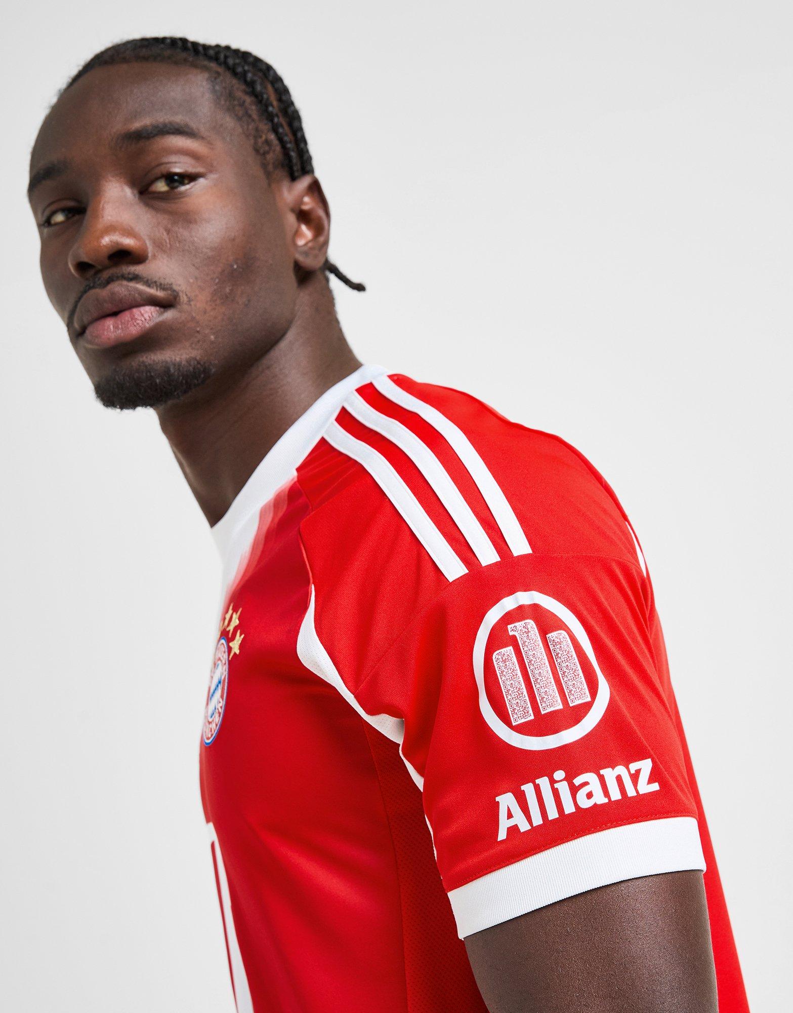 Red adidas FC Bayern Munich 2025/26 Home Shirt - JD Sports Singapore