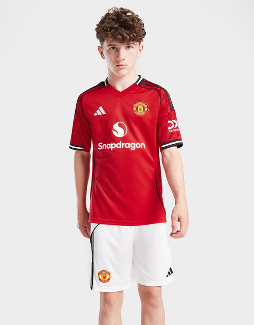 Manchester United FC 2025/26 Home Shorts Junior