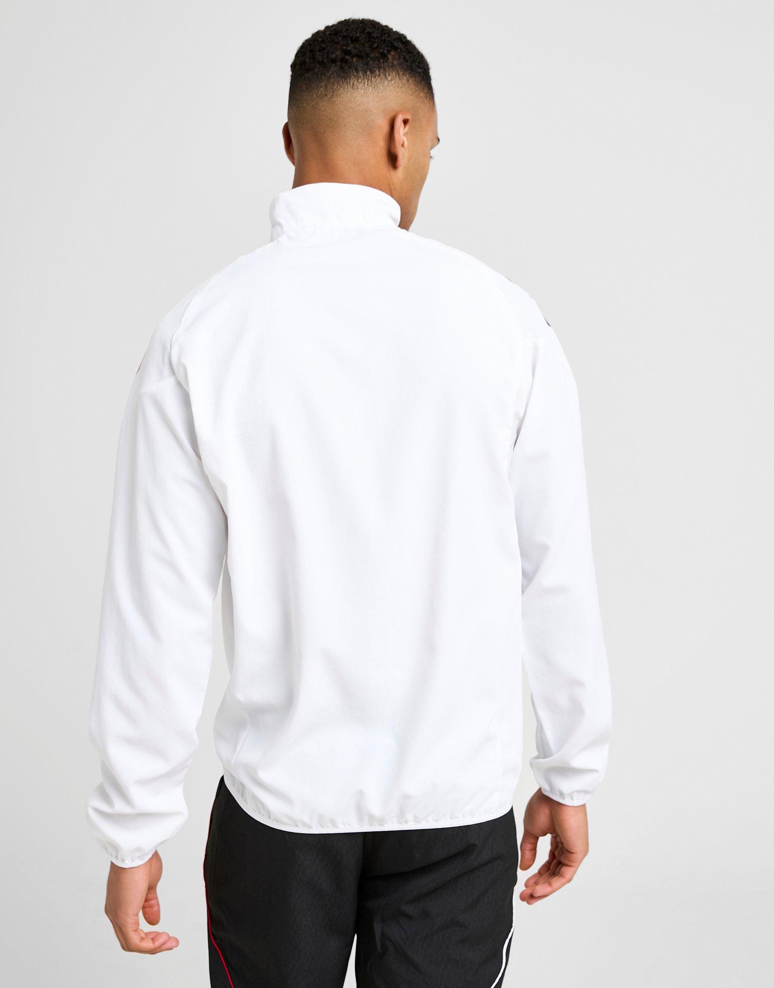 White adidas AFC Ajax Pre Match Jacket - JD Sports Singapore