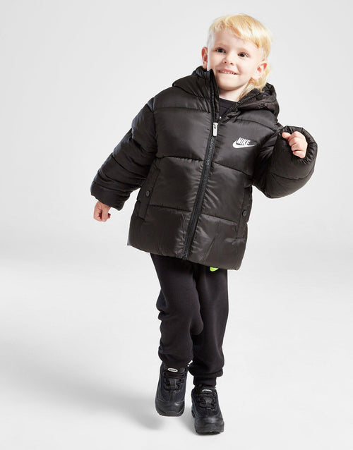 Wide Baffle Puffer Jacket Children
