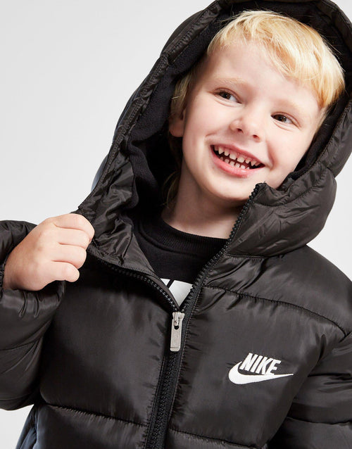 Wide Baffle Puffer Jacket Children