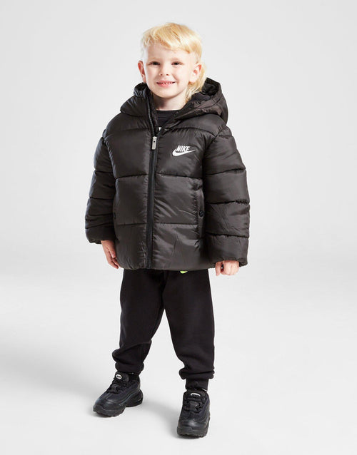 Wide Baffle Puffer Jacket Children