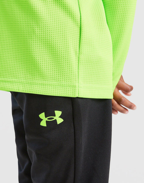 Tech Grid 1/4 Zip Tracksuit Children