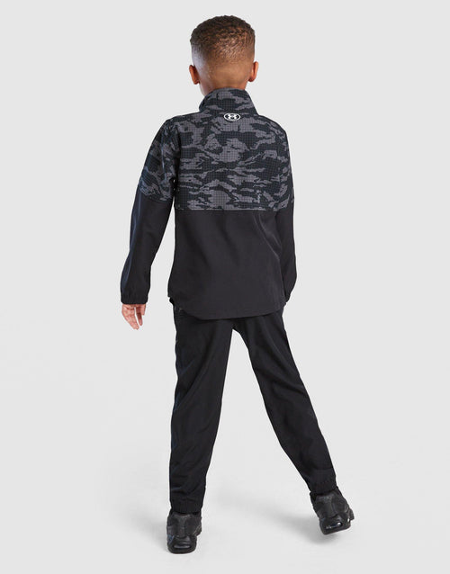 Vanish Full Zip Camo Tracksuit Children