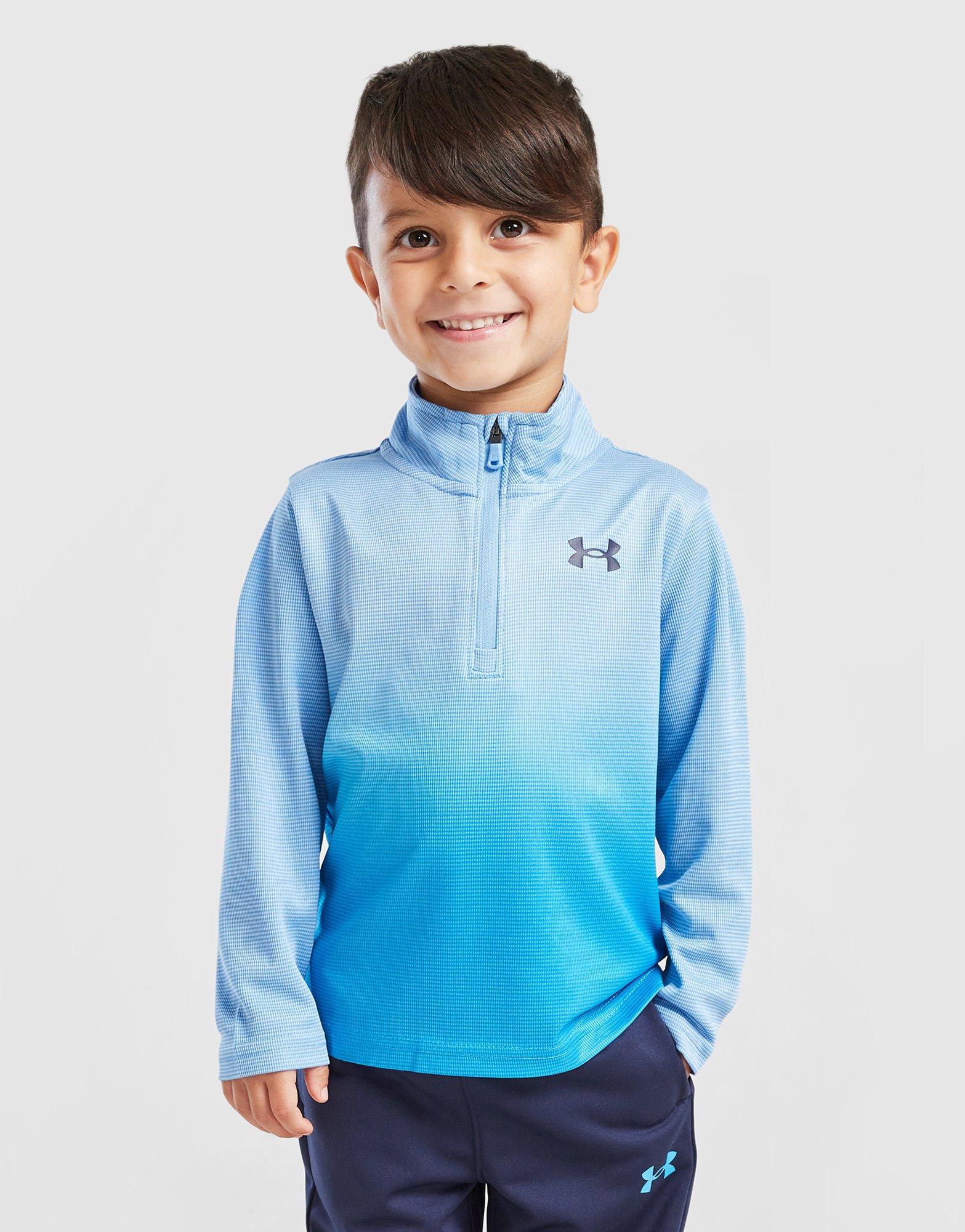 Blue Under Armour Tech Fade 1/4 Zip Tracksuit Infant - JD Sports