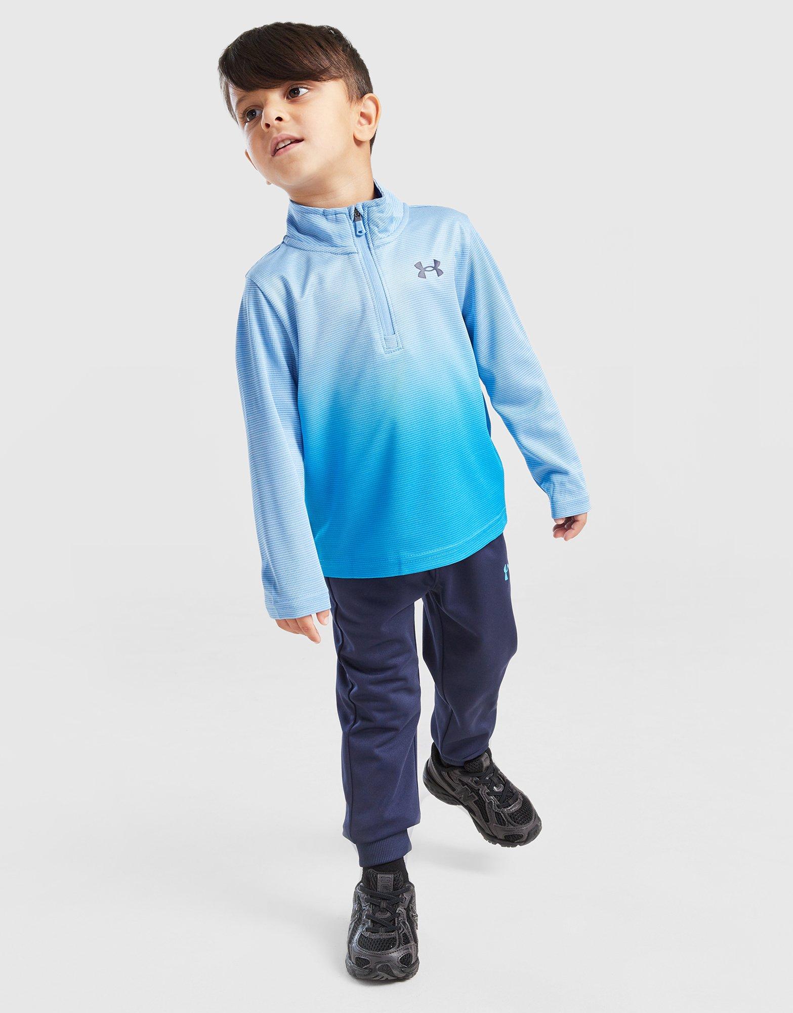 Blue Under Armour Tech Fade 1/4 Zip Tracksuit Infant - JD Sports