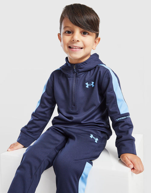 Poly Colour Block 1/4 Zip Tracksuit Infant