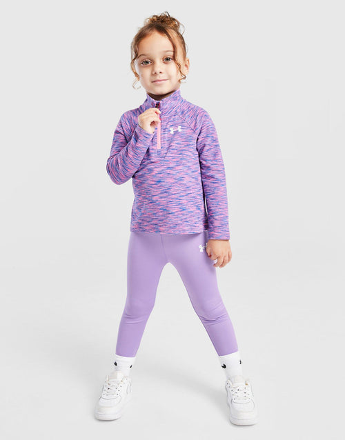 Girls' Twist 1/4 Zip Track Top/Leggings Set Infant