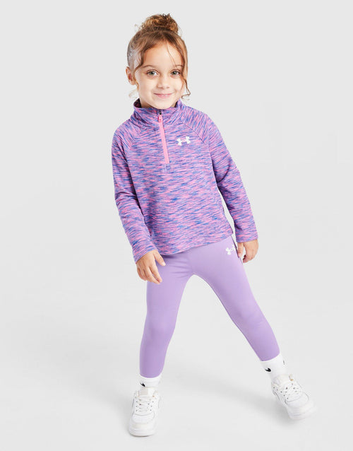 Girls' Twist 1/4 Zip Track Top/Leggings Set Infant