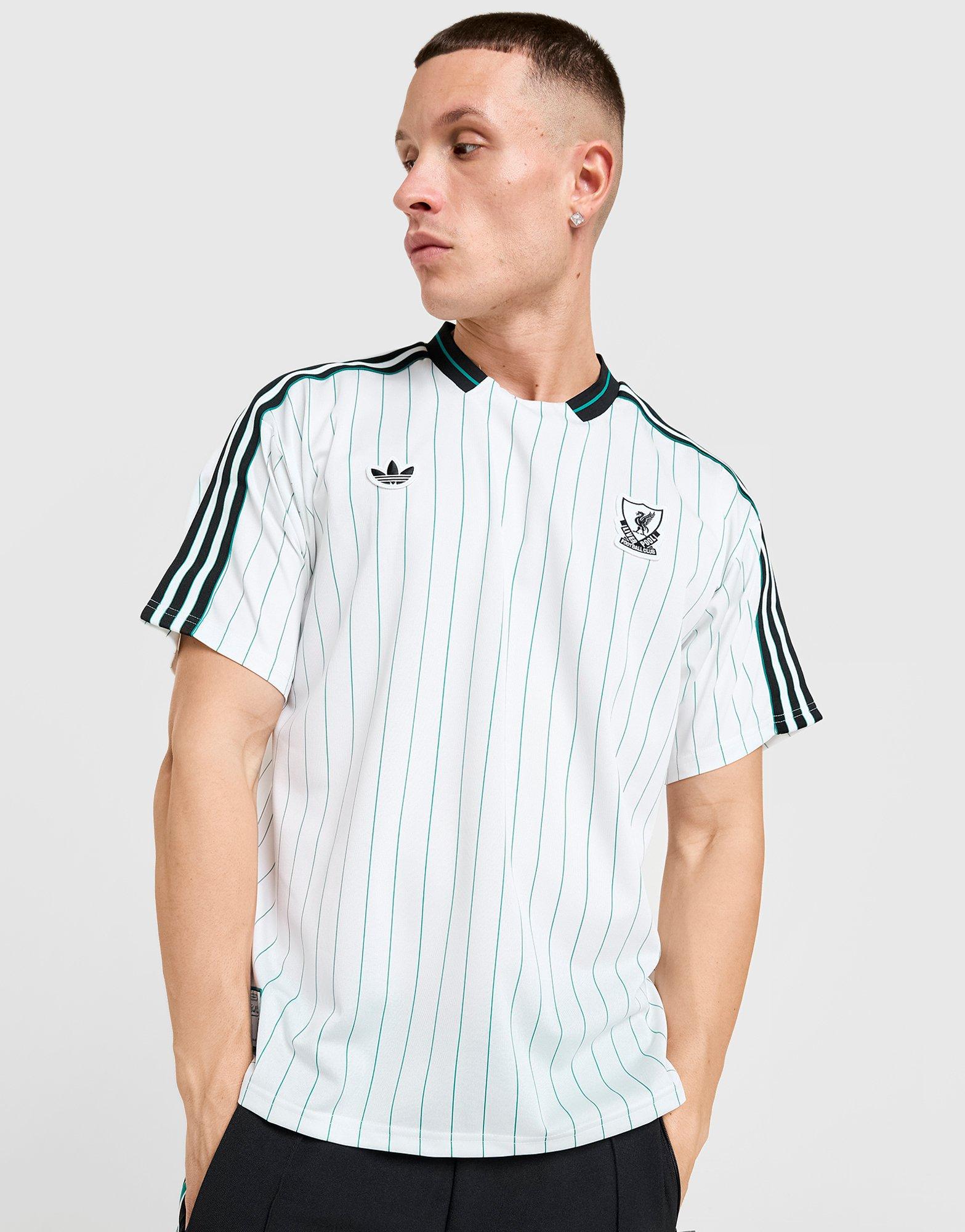 White adidas Liverpool FC Icons Shirt - JD Sports Singapore