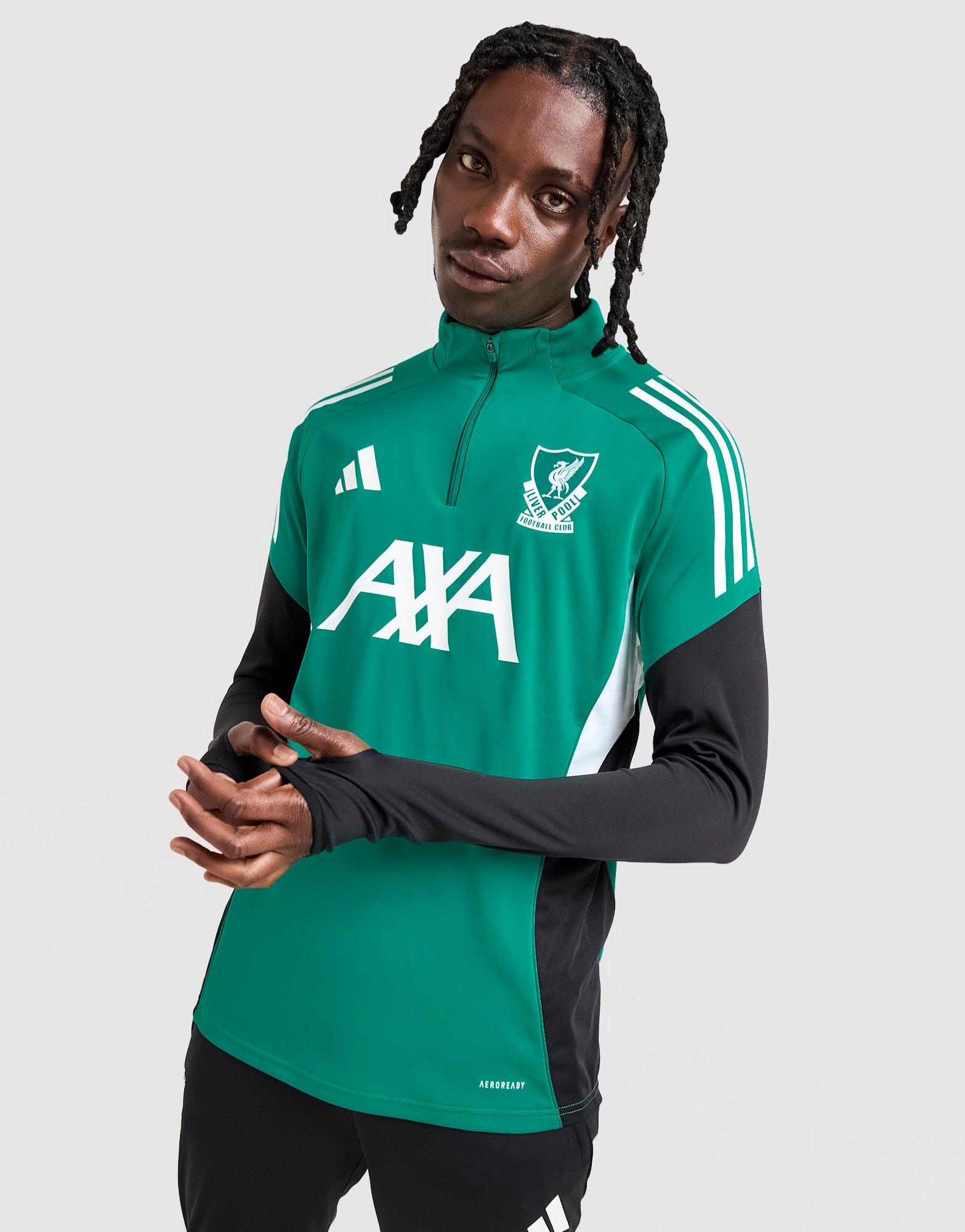 Green adidas Liverpool FC European Training Top - JD Sports Singapore