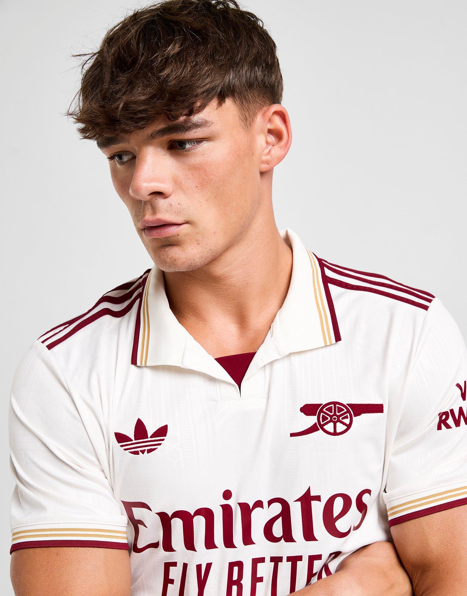 ウェア  Arsenal 25/26 authentic 3rd Kit White adidas Arsenal 25/26 Third Jersey - JD Sports Singapore