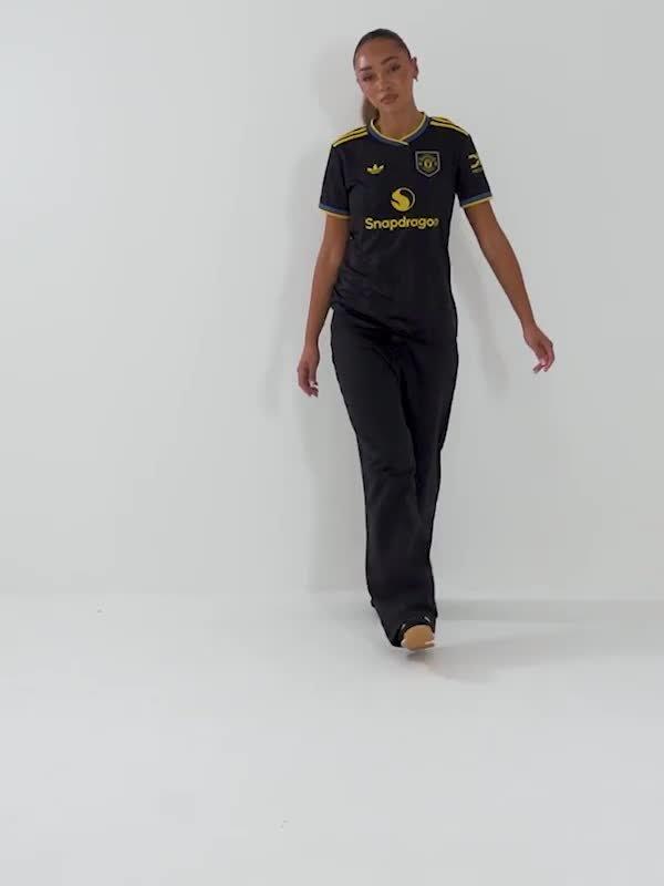 Black adidas Manchester United FC 2025/26 Third Shirt Women's - JD