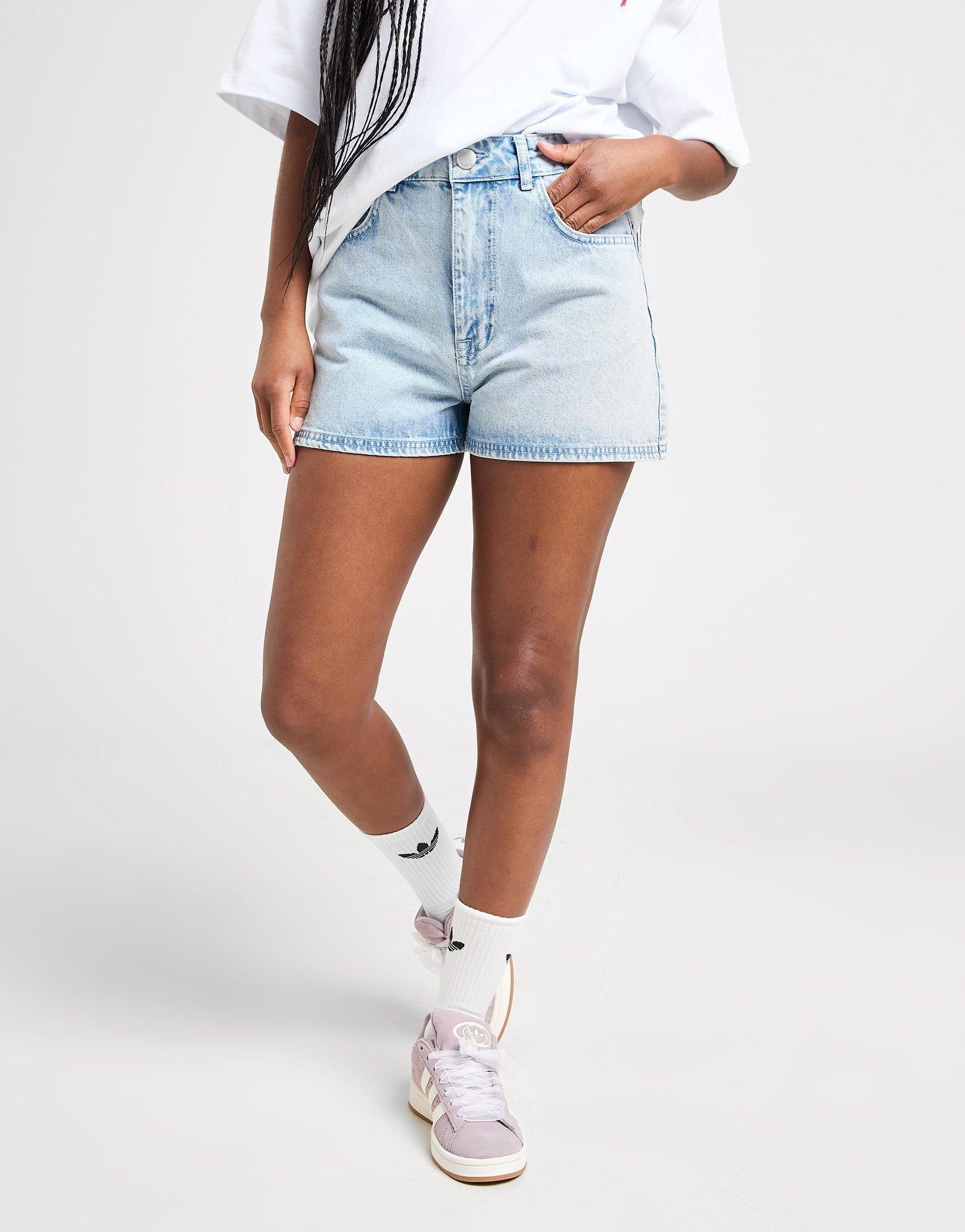 High-Rise Mom Shorts