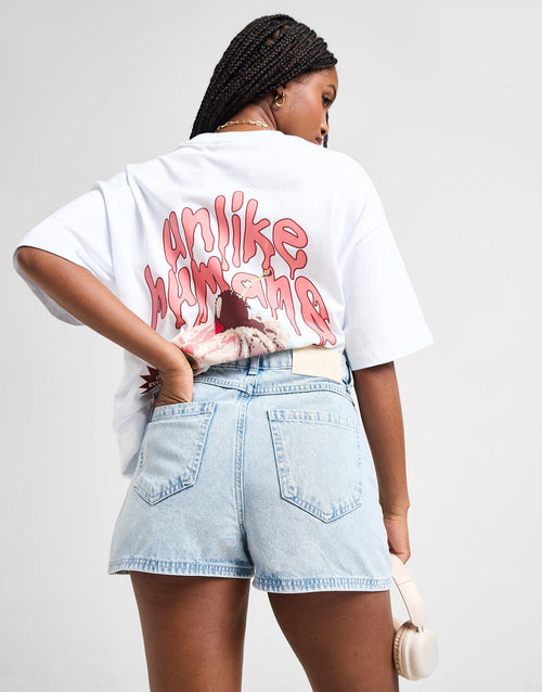 High-Rise Mom Shorts