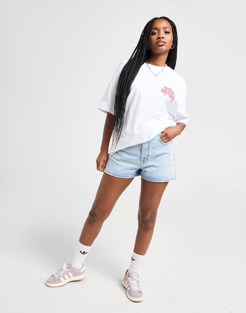 High-Rise Mom Shorts