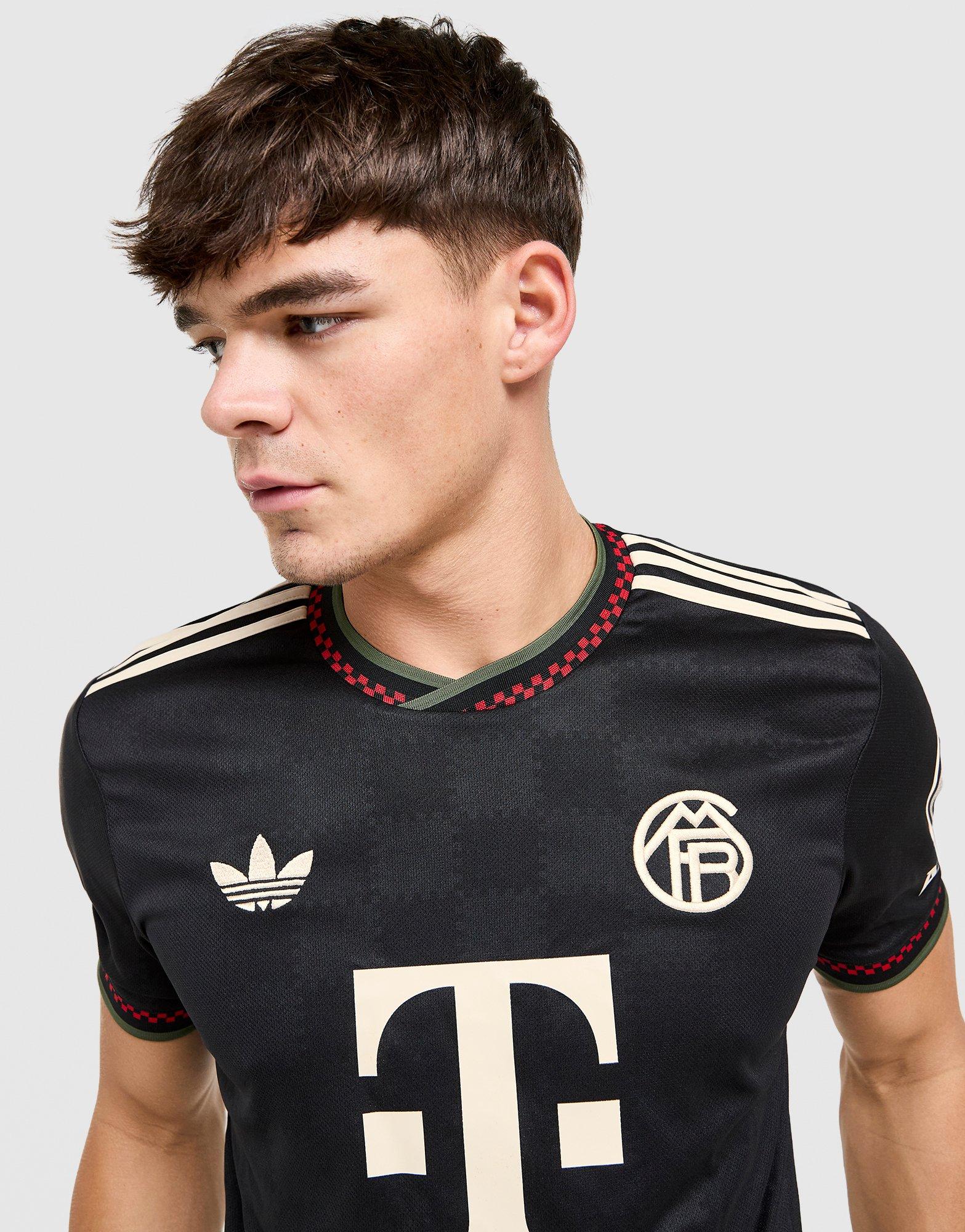 Black adidas FC Bayern Munich 2025/26 Third Shirt - JD Sports
