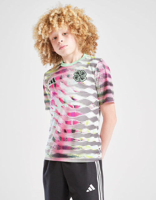 Celtic Pre Match Shirt Junior