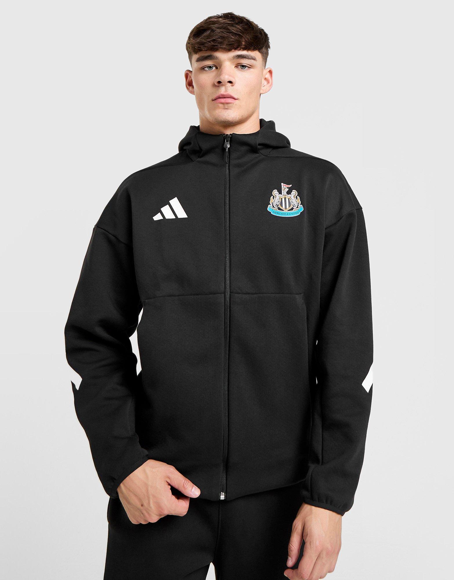 Black adidas Newcastle United FC Anthem Jacket - JD Sports Singapore