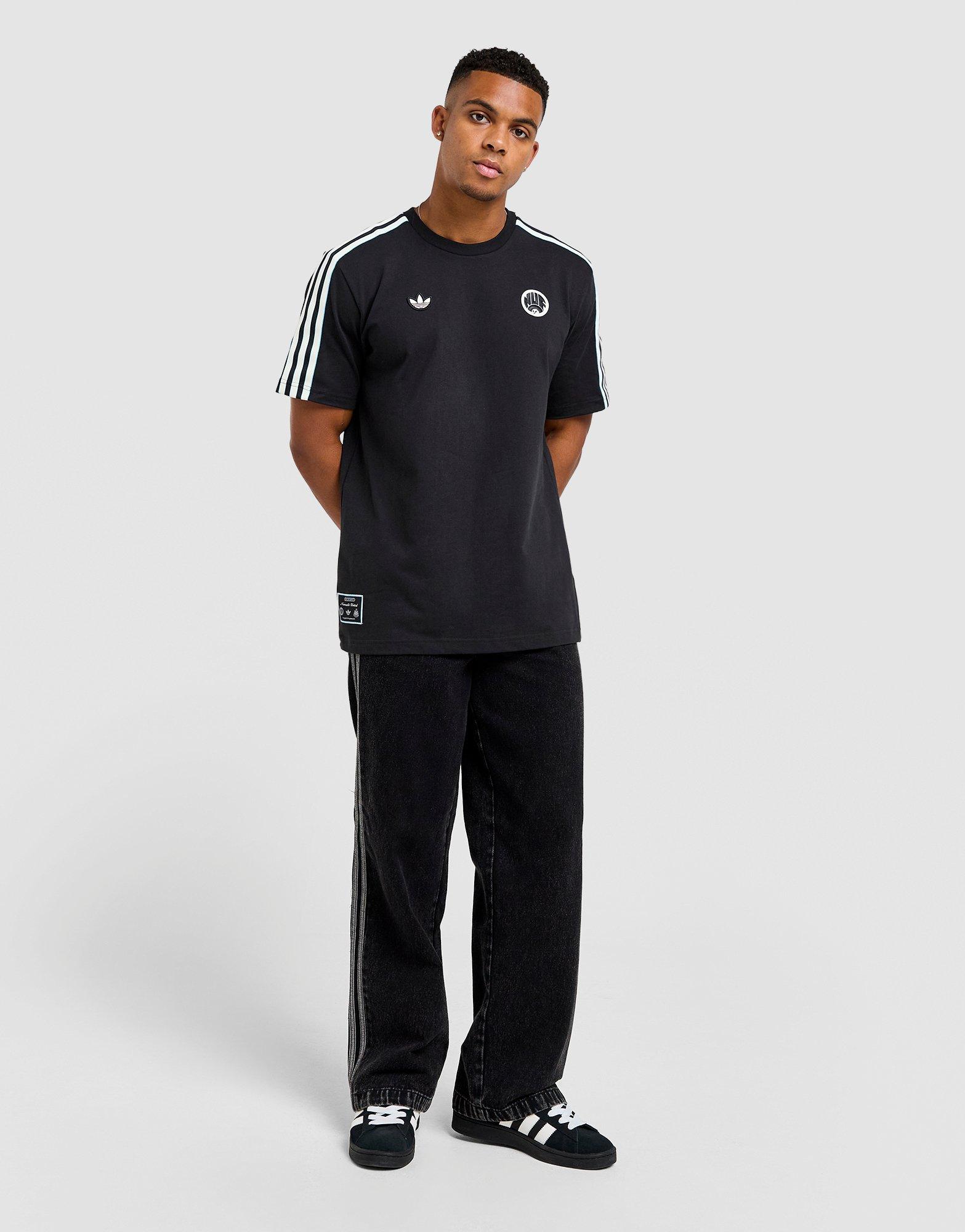 Black adidas Newcastle United FC Icons T-Shirt - JD Sports Singapore