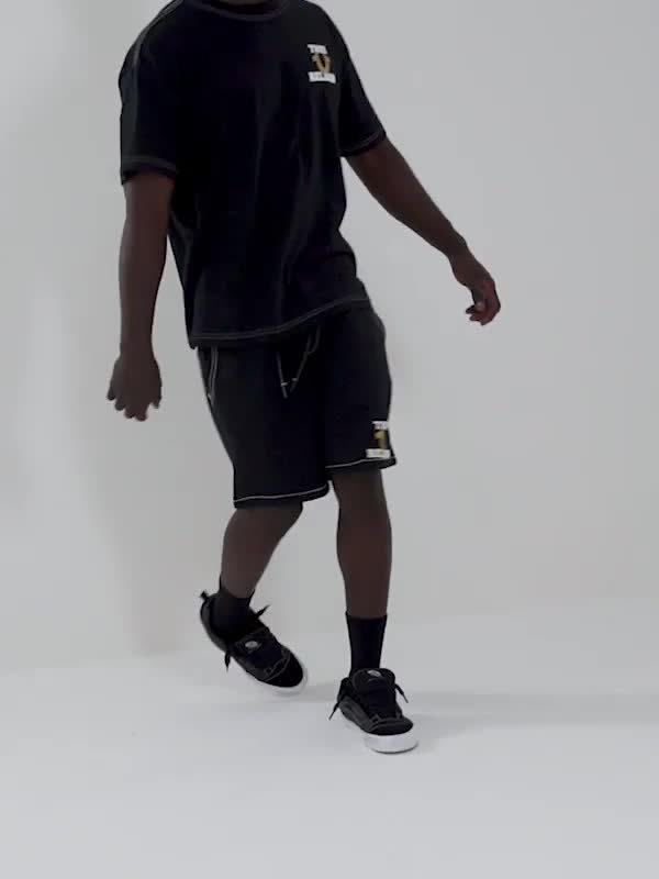 Black True Religion World Tour Big T Shorts - JD Sports Singapore