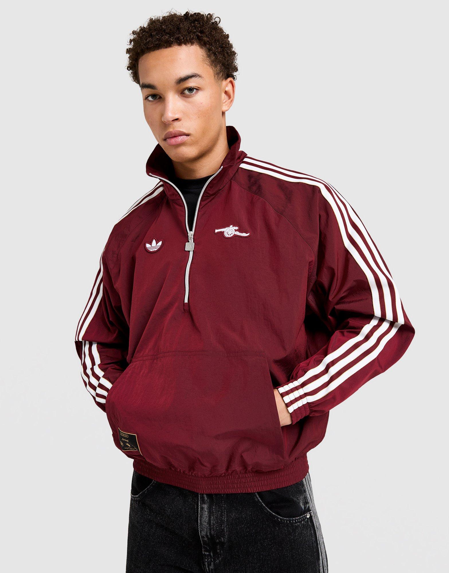 Red adidas Arsenal FC Icons Track Jacket - JD Sports Singapore