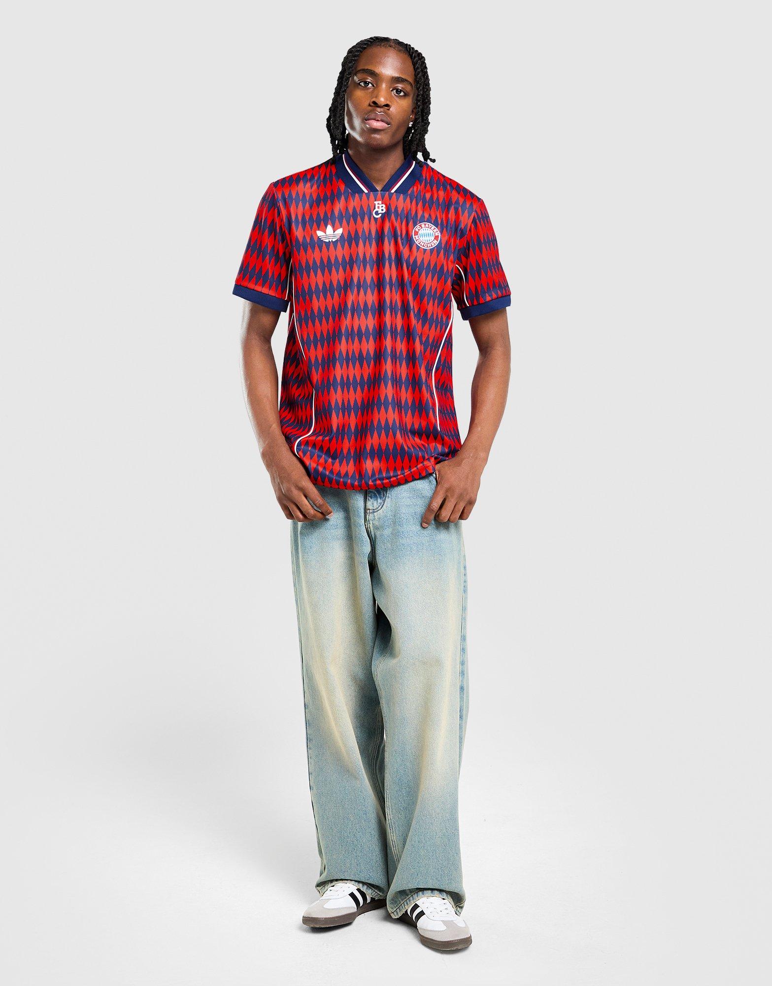 Red adidas FC Bayern Munich LFSTLR Jersey - JD Sports Singapore