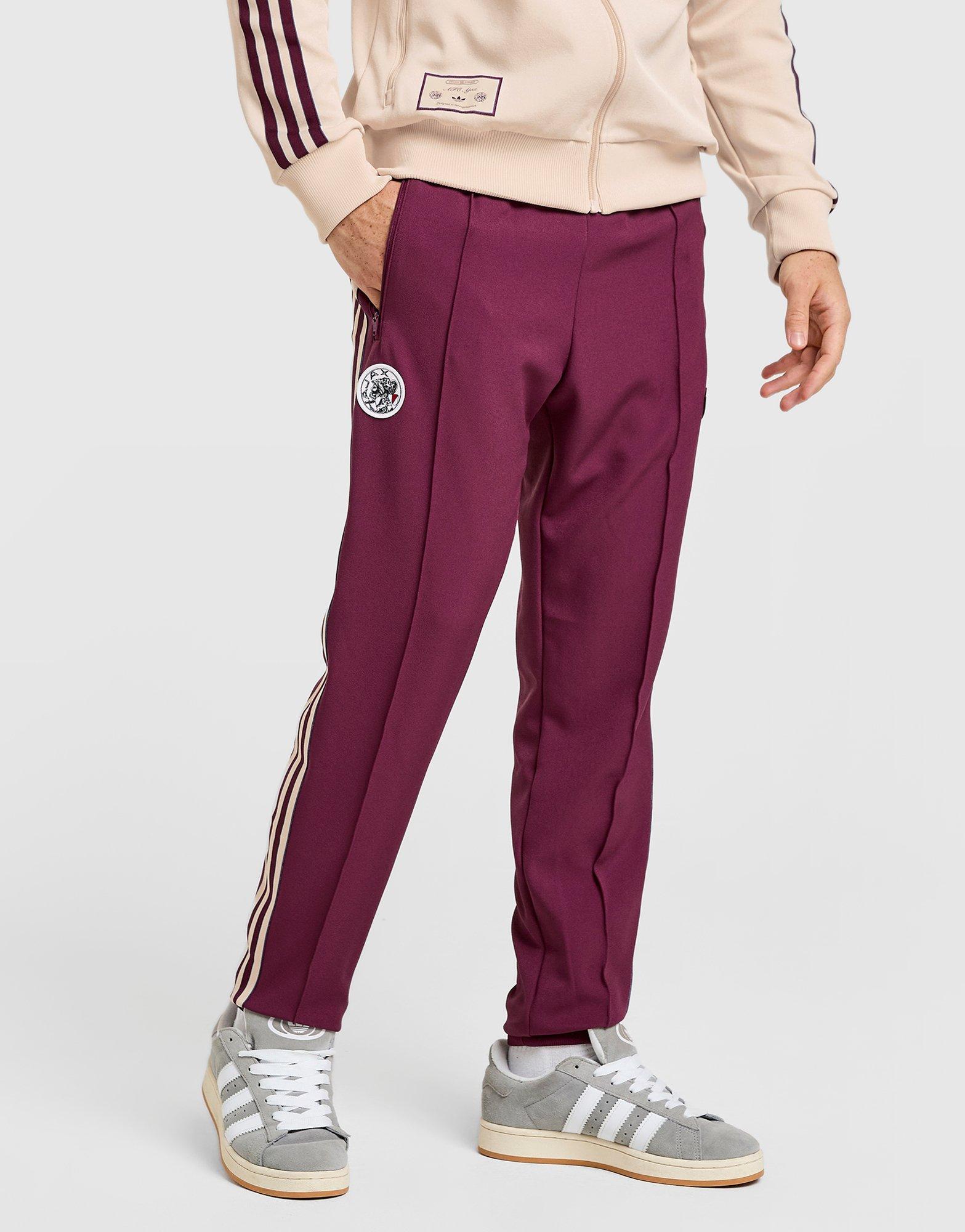 (大人気)unbro ajax design logo track pants Red adidas AFC Ajax Terrace Icons Track Pants - JD Sports Singapore