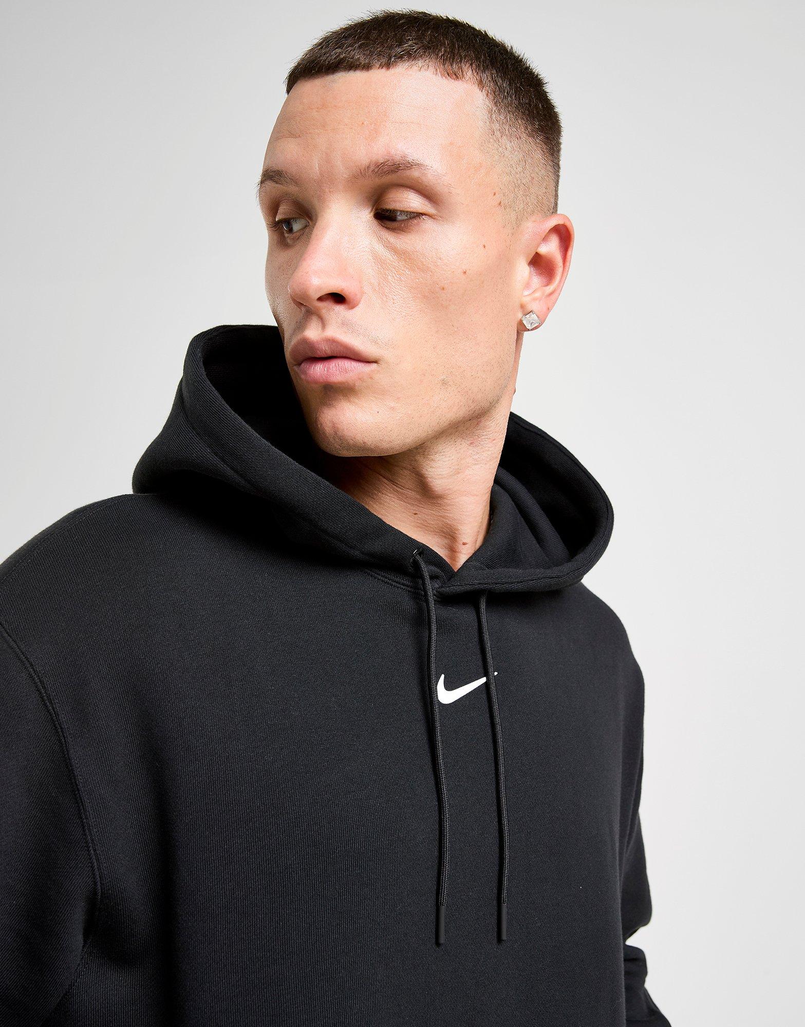 black nike hoodie mens medium